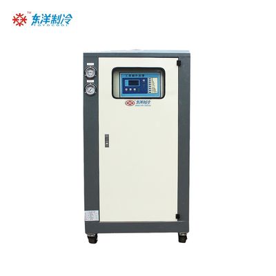 15KW 5HP वाटर चिलर बॉक्स प्रकार पोर्टेबल इंडस्ट्रियल चिलर 220V 380V 415V 440V 480V