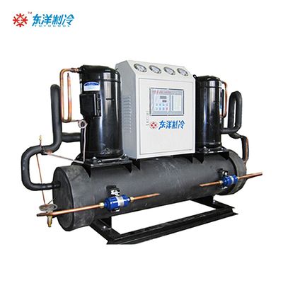 10HP ओपन टाइप चिलर 16KW इंडस्ट्रियल प्रोसेस वाटर चिलर 50Hz